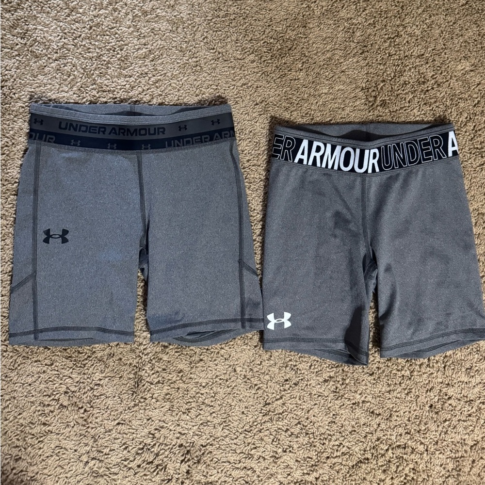 Under Armour Charcoal Athletic Shorts